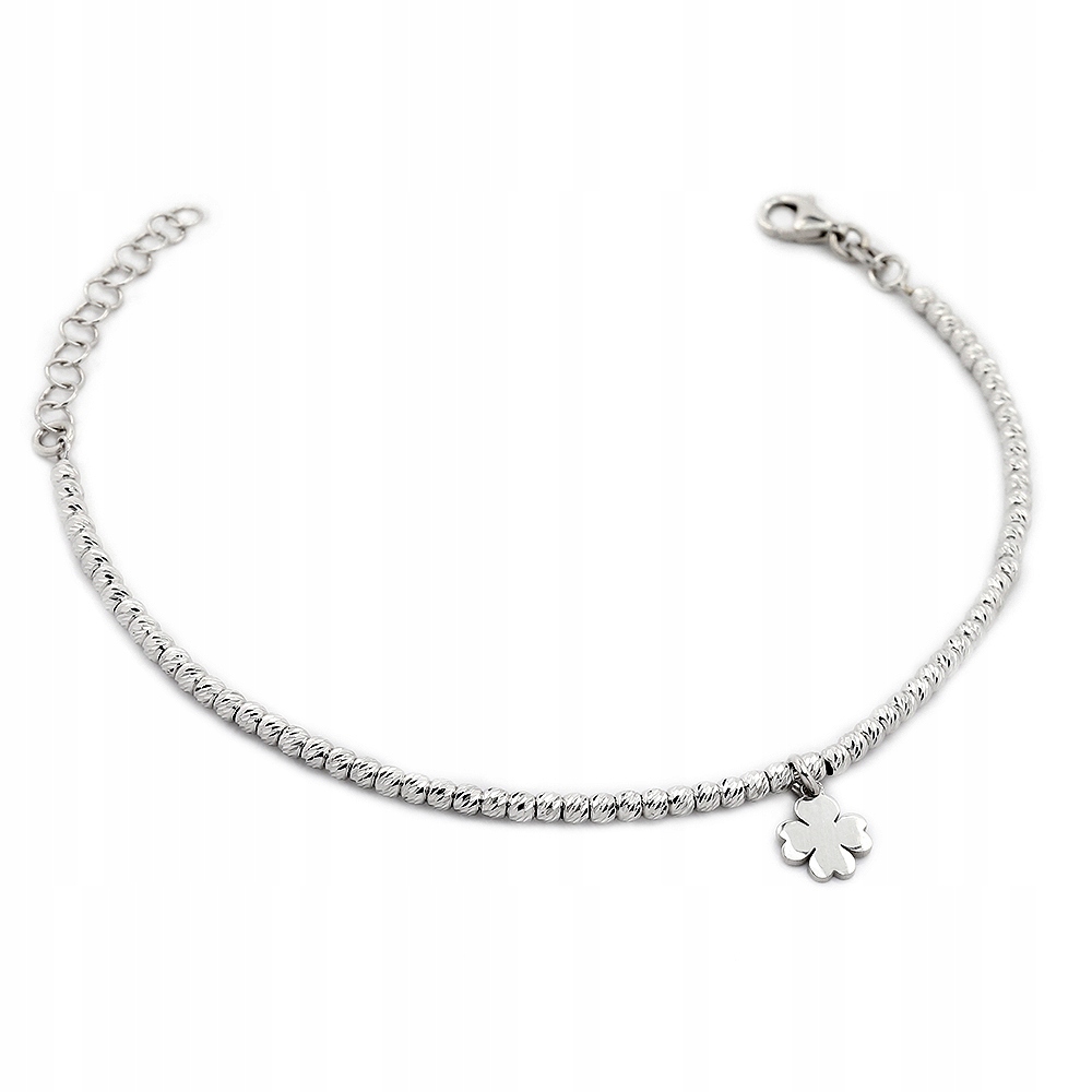 Strieborný náramok CLOVER pr 925 CELEBRITY