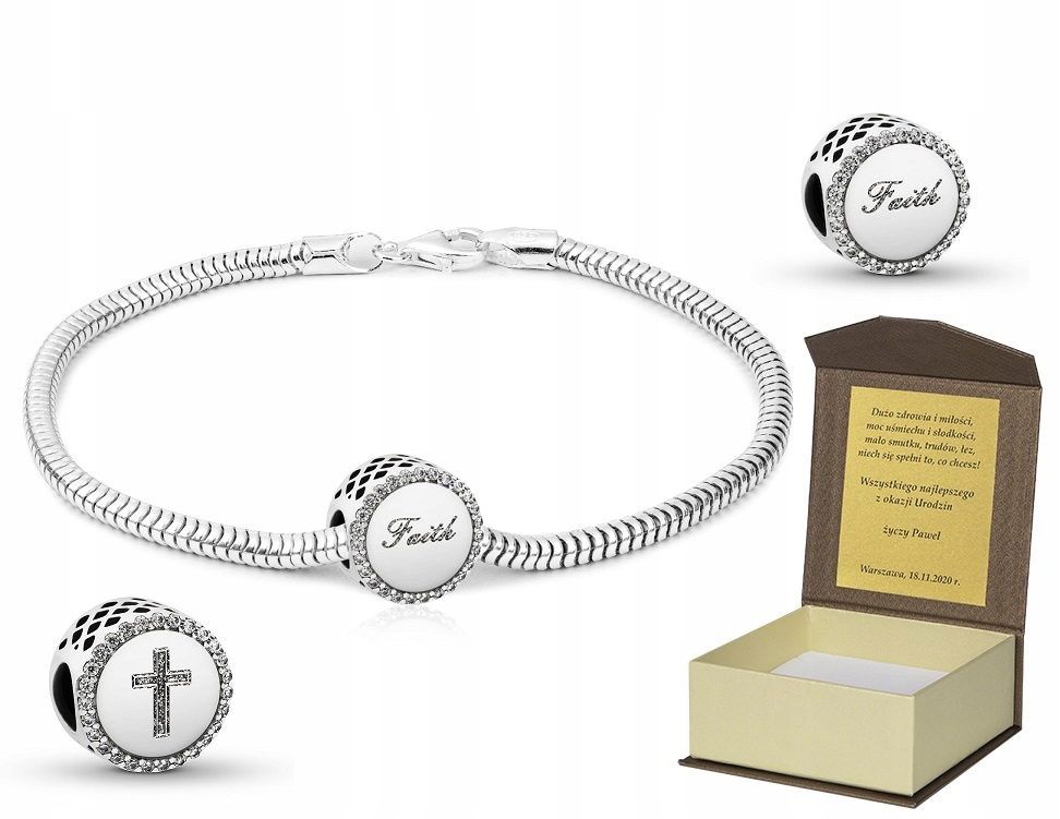 Pandora CHARMS 17 cm strieborný náramok B141