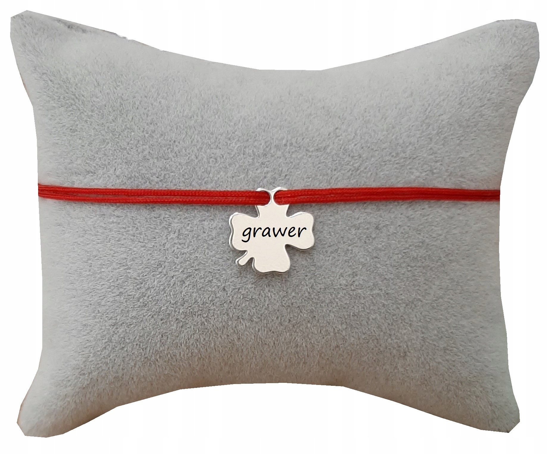 Šnúrka Clover Gravírovanie striebro 925