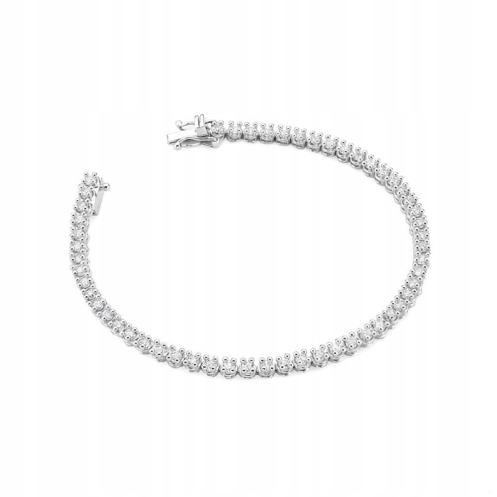 Náramok bieleho zlata 585 Diamonds 2,16 CT