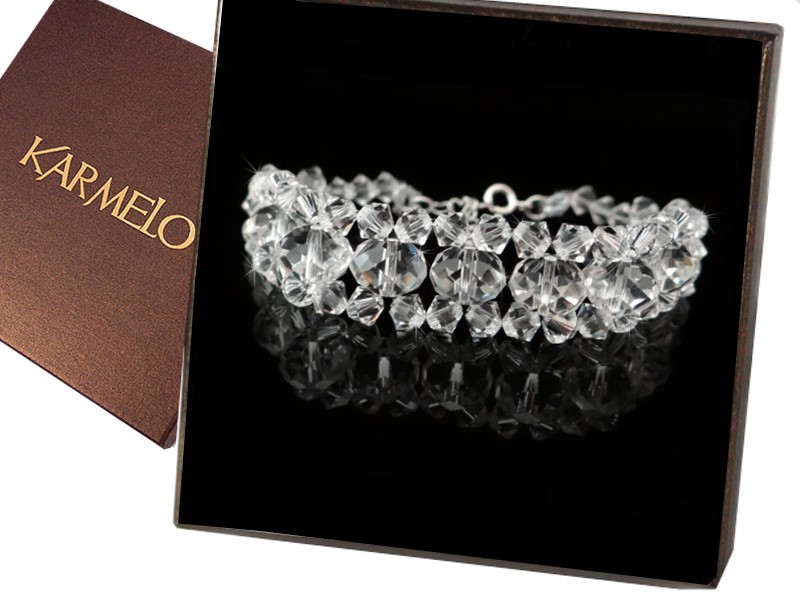 Náramok so Swarovski kryštálmi BR11