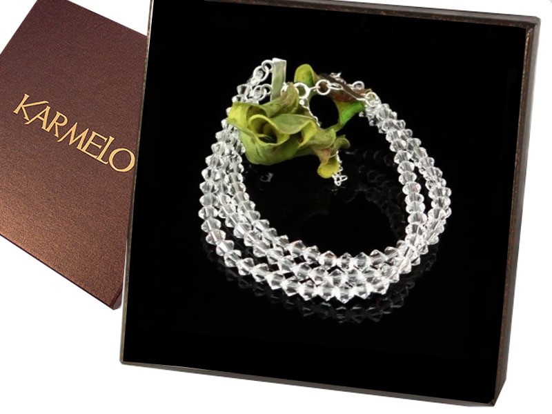 Náramok so Swarovski kryštálmi BR12