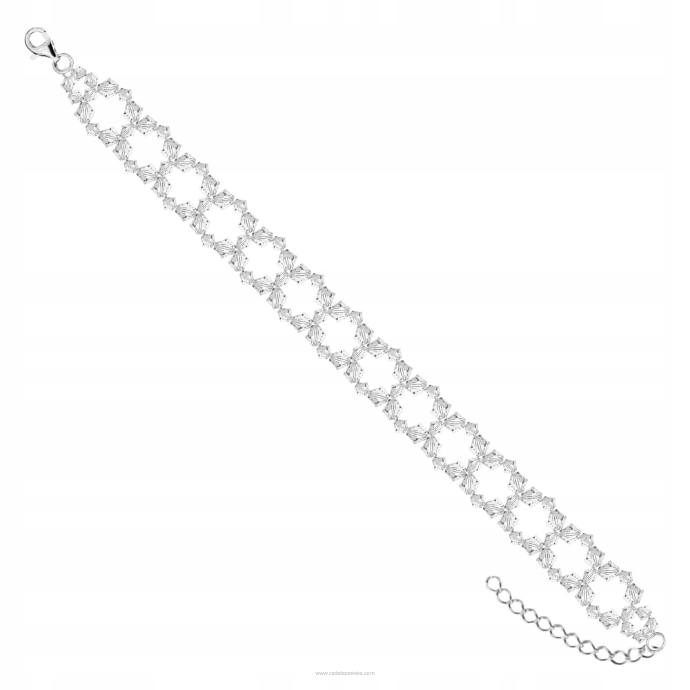 Náramok s kryštálmi Swarovski