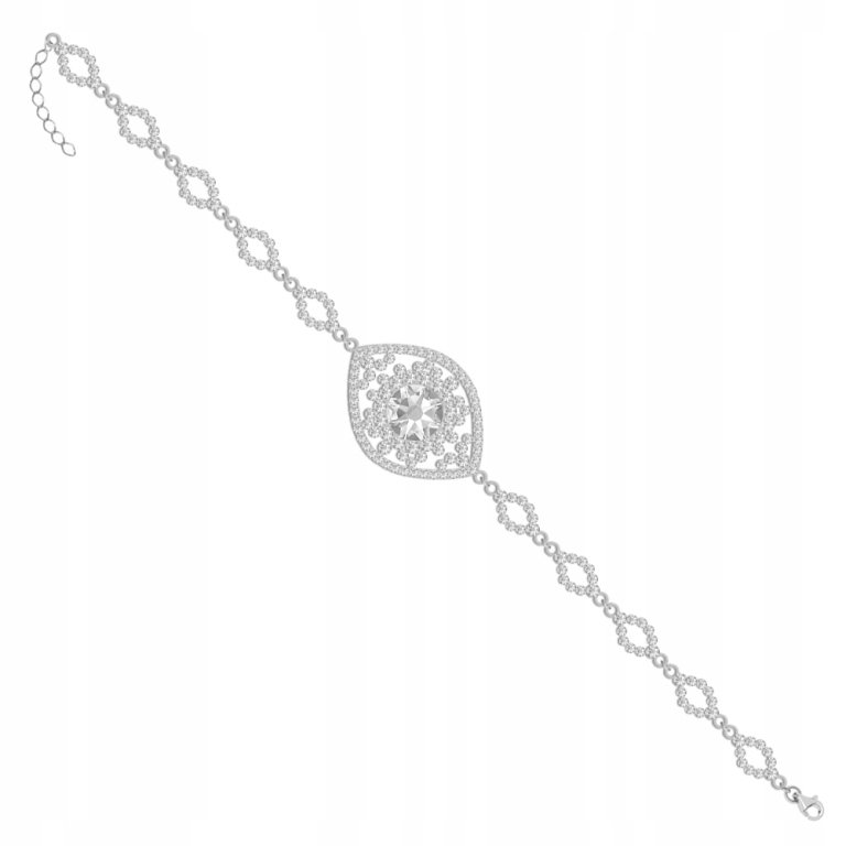 Náramok vyrobený z kryštálov Swarovski