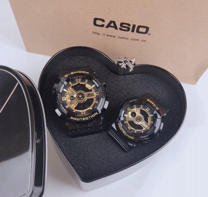 Pánské hodinky - Casio Baby-G-GA-110GB hodinky pre páry po 2 kusoch