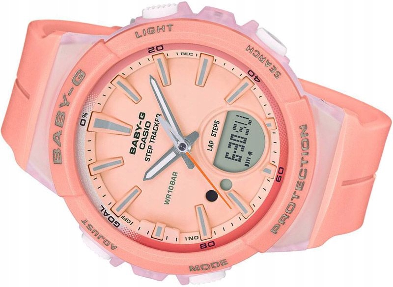 Dámske hodinky -  Casio Dámska BGS-100-4A Baby-G najlacnejšie f-V obchod
