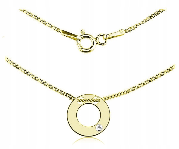 Strieborná celebrita z Kr. Swarovski Gold -Plát 50 cm