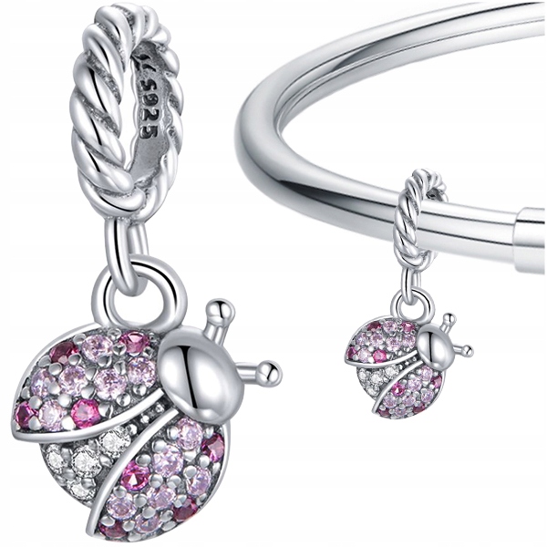 Charms Ladybug Silver 925 Pendant S925