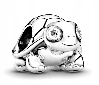 CHARMS pre Pandora GLITTER TURTLE strieborná s925