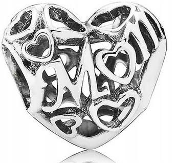CHARMS to Pandora MOM srdce miluje MAMA s925