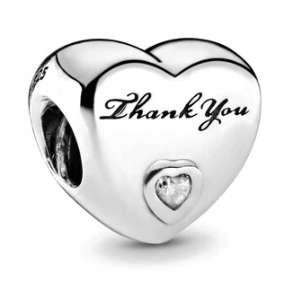 CHARMS to Pandora ĎAKUJEM Ďakujem strieborný s925