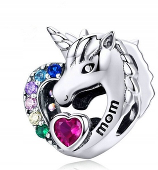 CHARMS pre Pandora UNICORN Unicorn silver s925