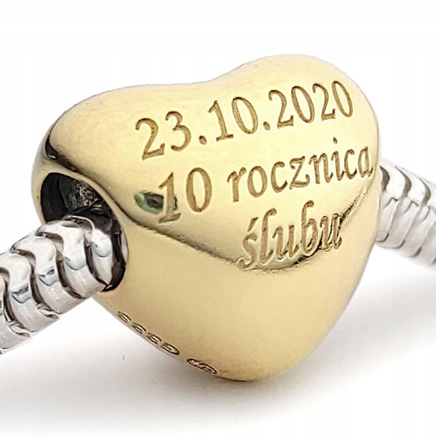 Korálka CHARMS pre zlato Pandora str. 333 (8k) + GRAF
