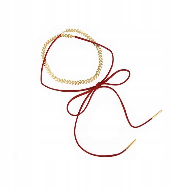 CHOKER CHEVRON - HNEDÝ N482BOR