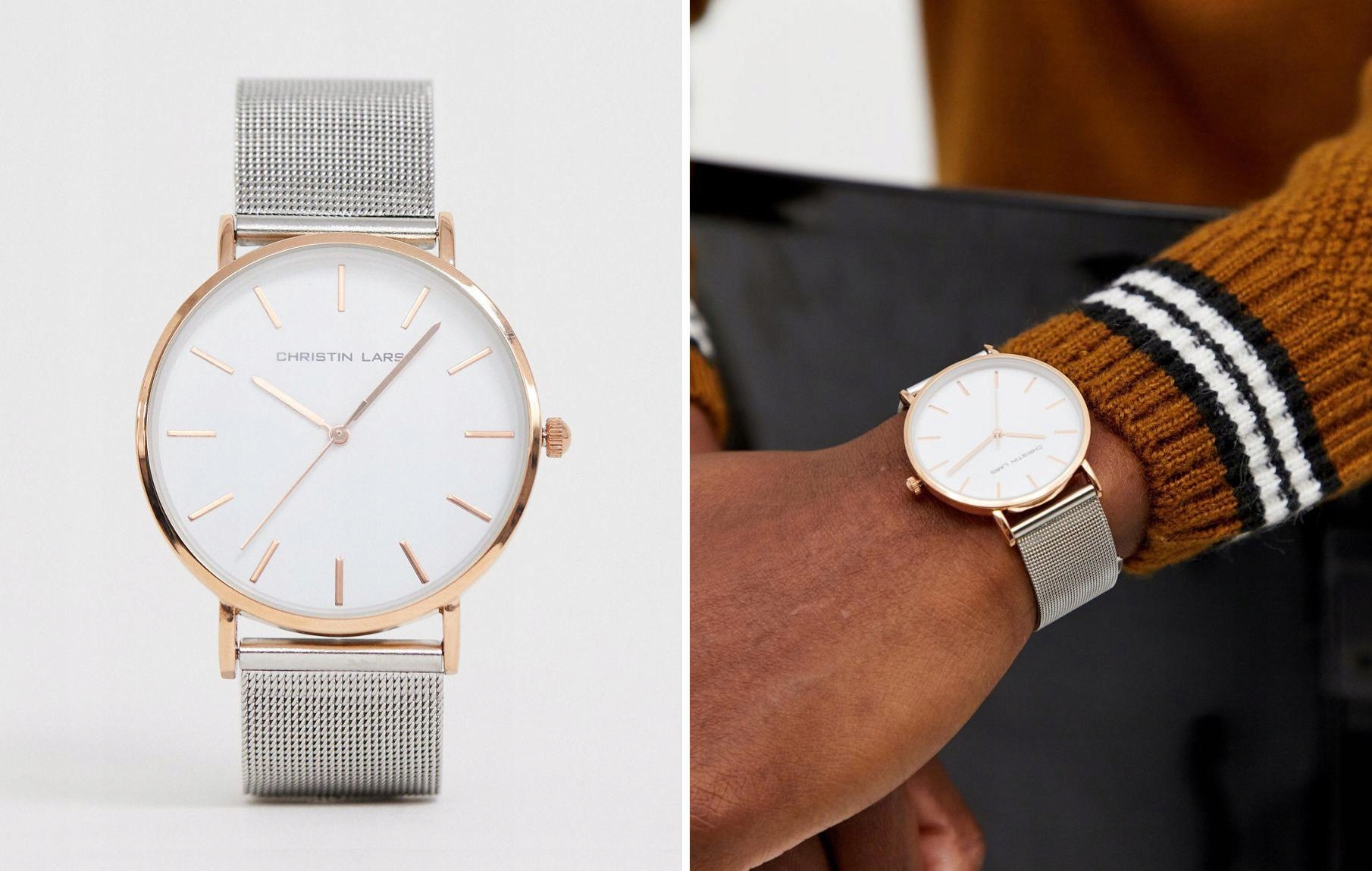 Pánské hodinky - Christian Lars Silver Watch 1GBA Farba