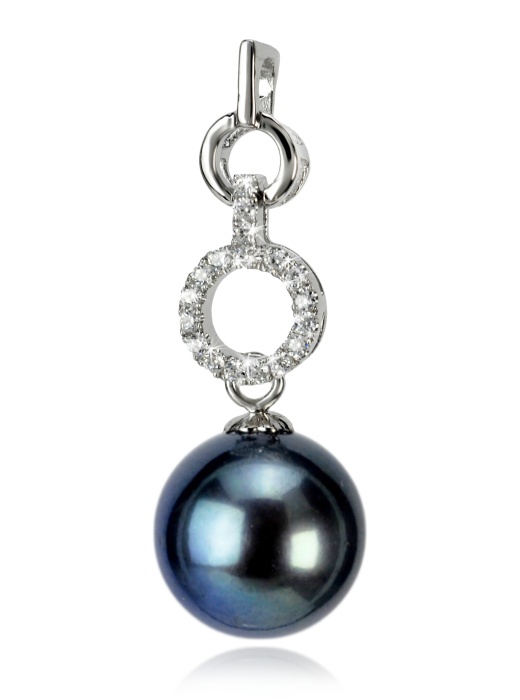 Black Pearl 10-10,5 mm - rafinovaný prívesok