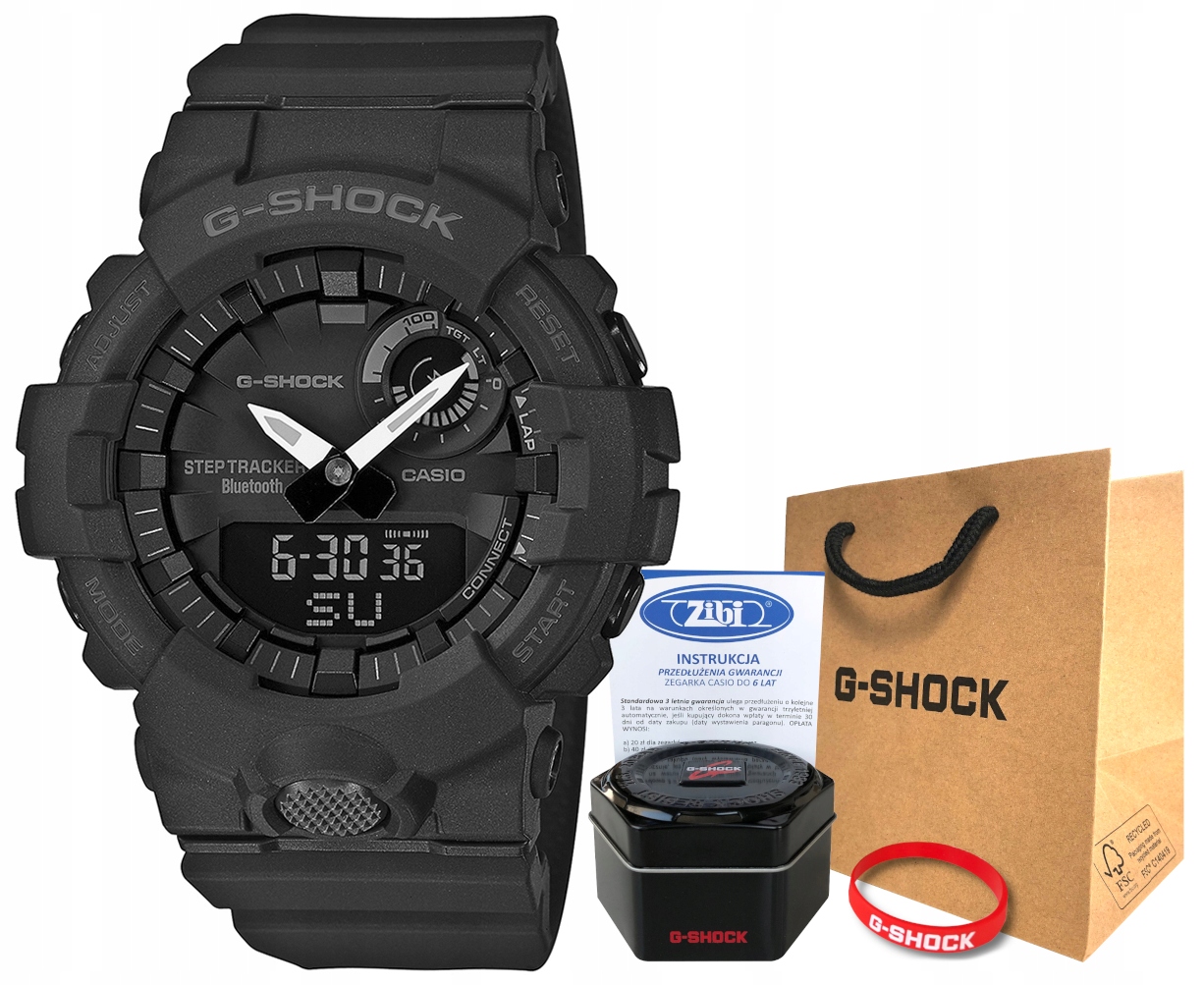 Pánské hodinky - Casio G-Shock GBA-800-1AER Bluetooth Prokometer