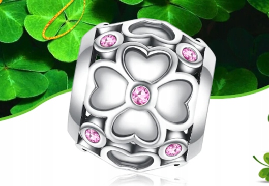 LUCKY CLOVER prívesok pre Pandora Apart 925