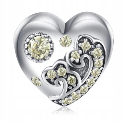 Prívesky MOON HEART pre Pandora APART YES KRUK