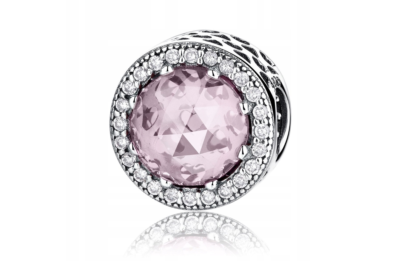 Prívesky SHINY PINK HEARTS 925 pre Pandora Apart