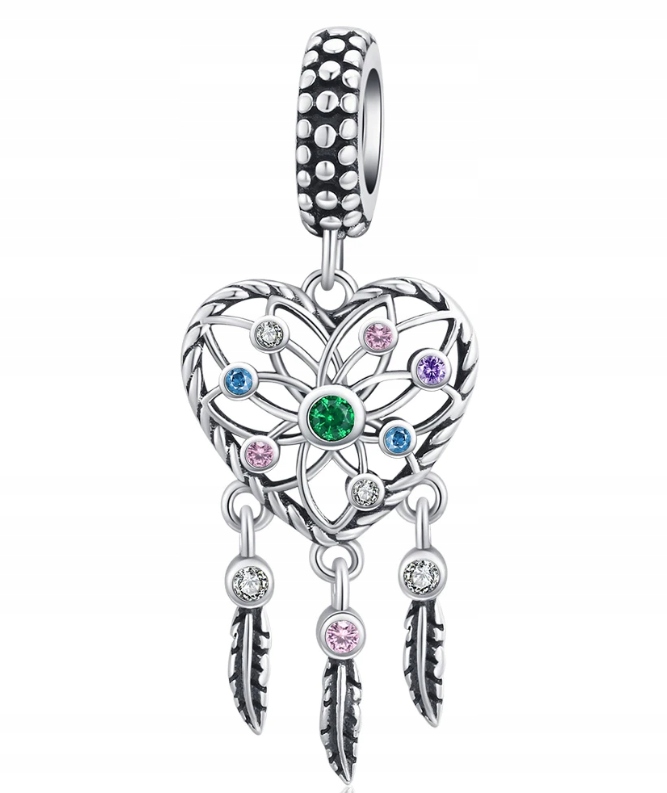 Charms Dream Catcher Heart pre Pandora Silver S925