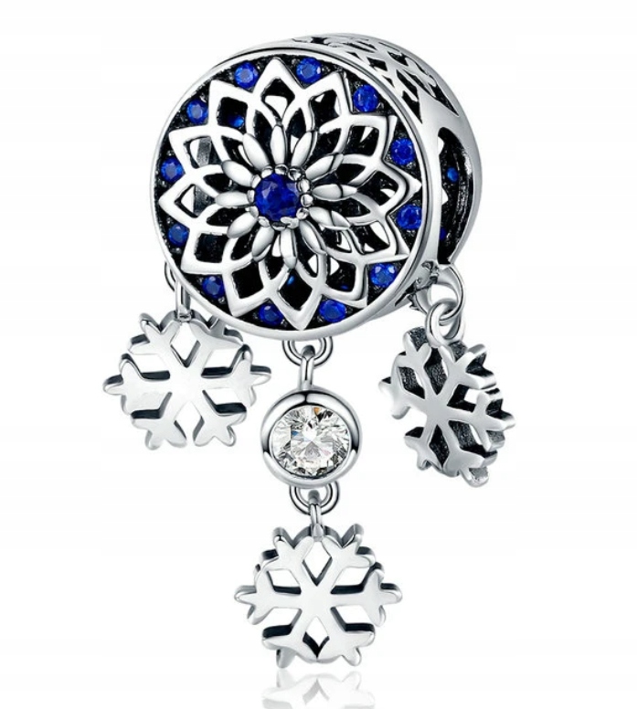 Charms Dream Catcher Snehulienka pre Pandora strieborná S925
