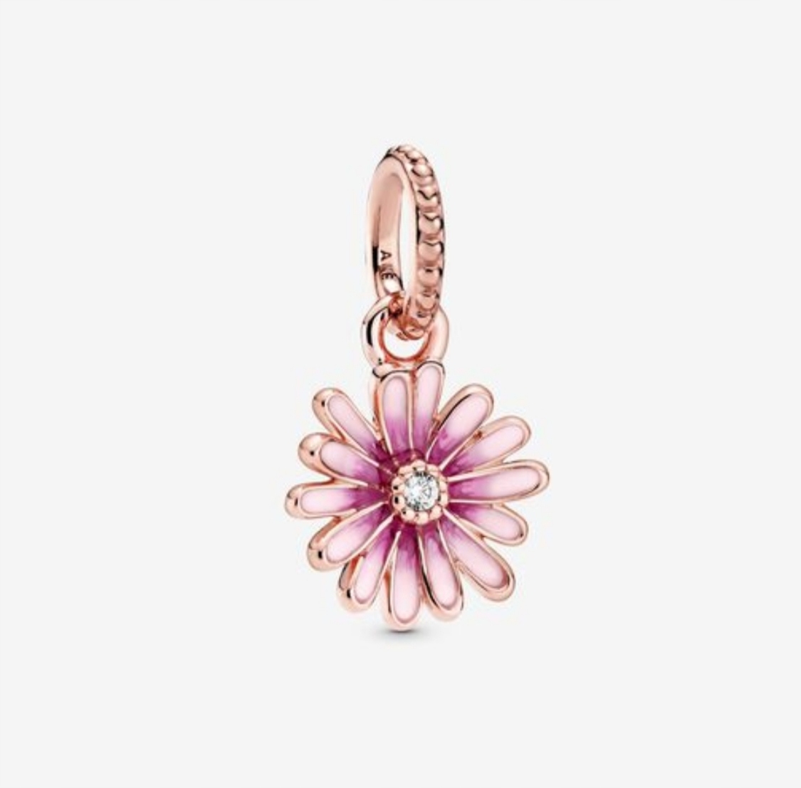 Charms Moments Pink Daisy al-a Pandora Apar