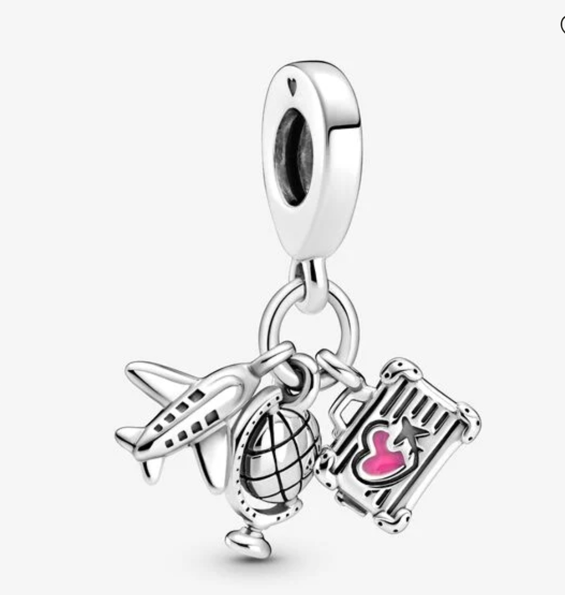 Charms Moments Plane Globus a al-a Pandora Apar