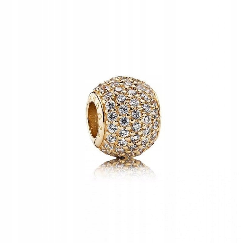 Charms Pandora so 14k Golden Golden Pave 750819