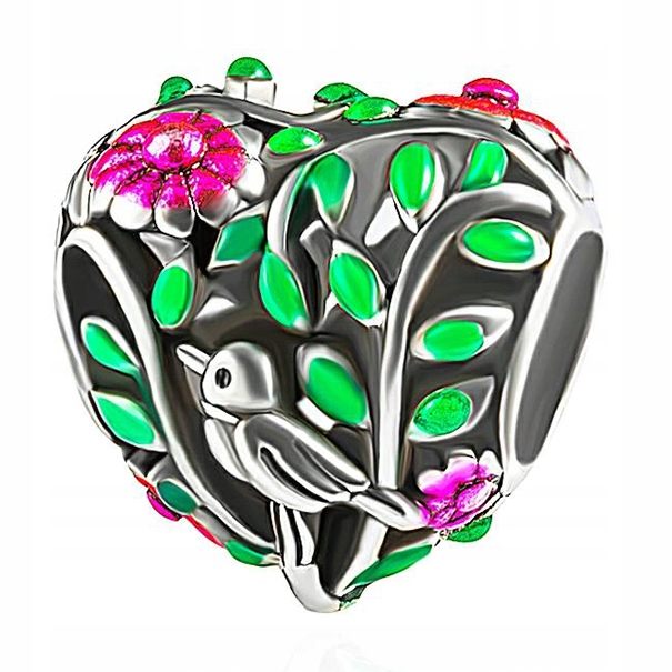 Charm Bird, striebro 925 pre prívesok Pandora