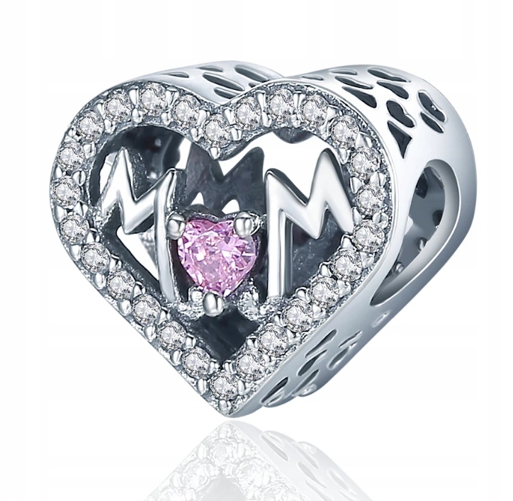 Prívesok MOM HEART prívesok pre Pandora Apart S925