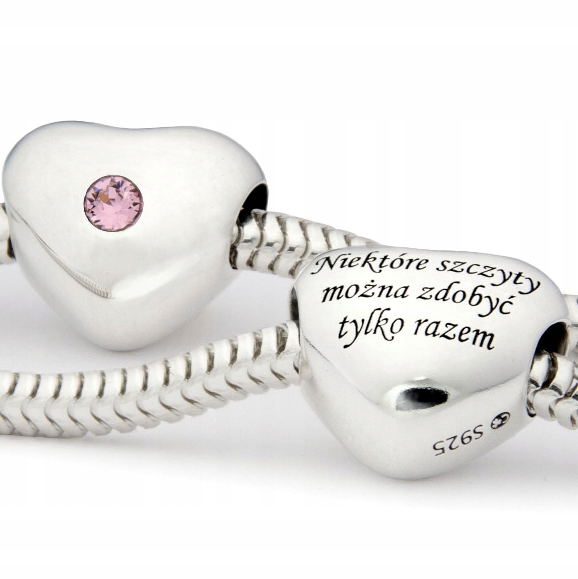 Charms Heart Silver 925 Bead s vašim odhodlaním!