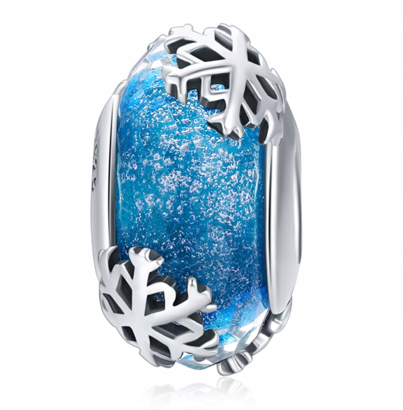 Strieborné prívesky WINTER SNOWBALL pre striebro Pandora S925