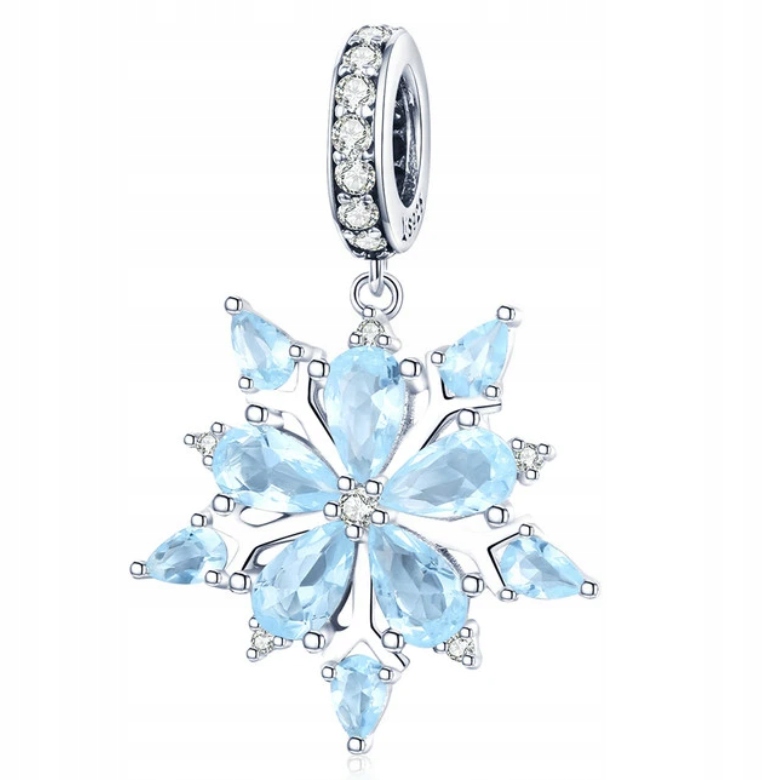 Charms WINTER SNOWFLAKE pre Pandora Apart Áno S925
