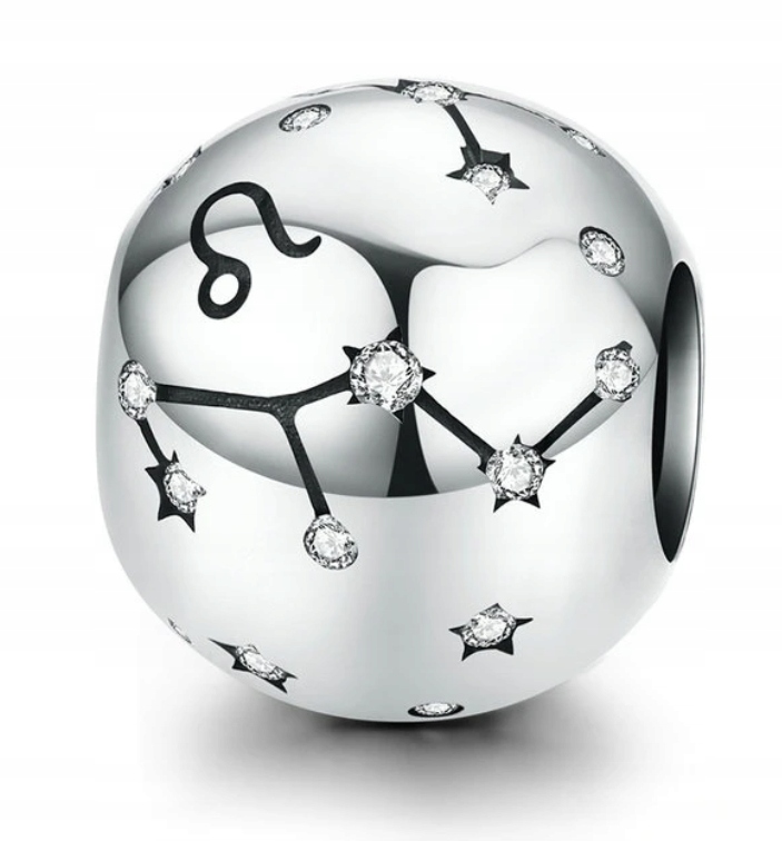 Charms Zodiac Sign Leo pre Pandora strieborná S925