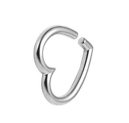 Váha ucha - strieborné SRDCE - 29g - 6 mm