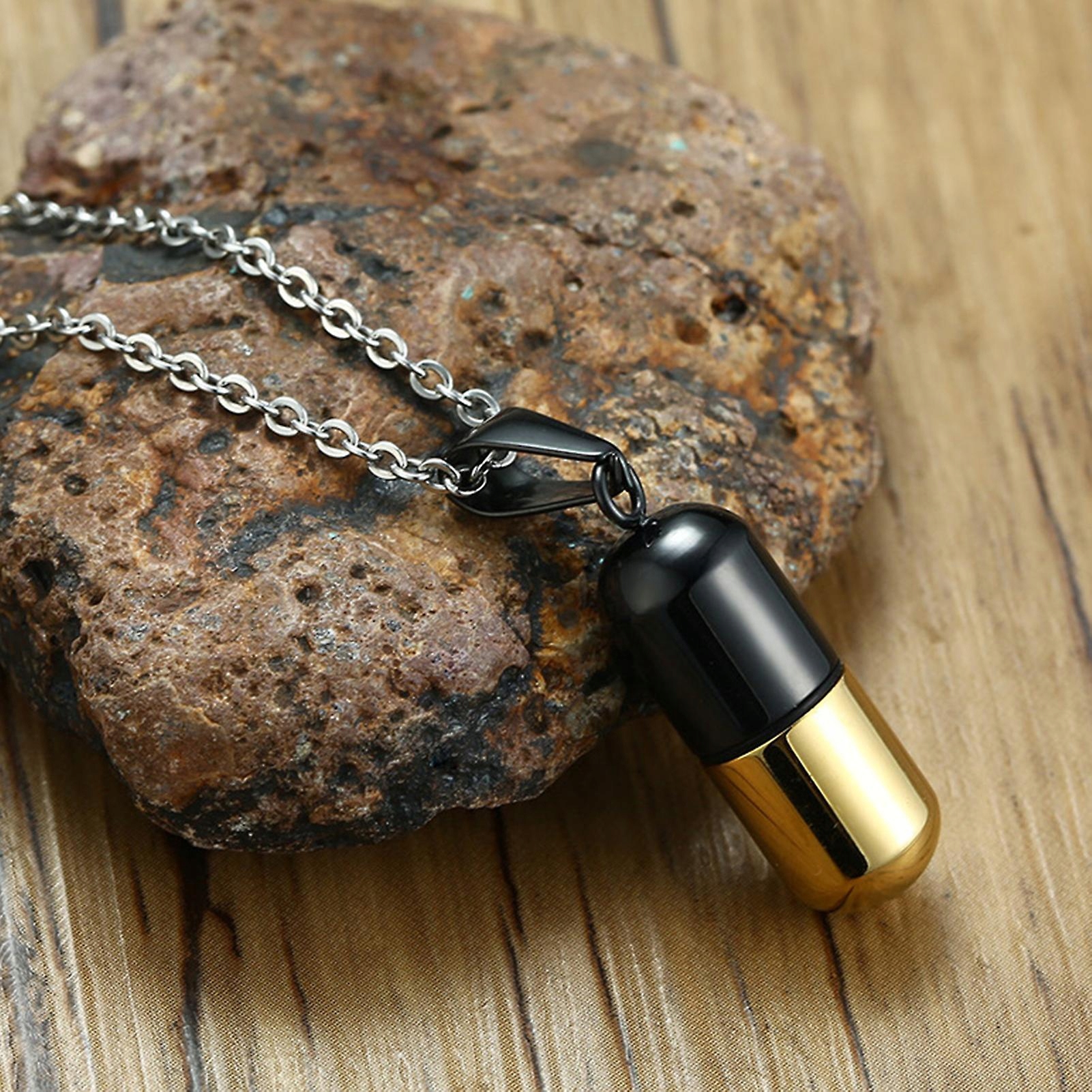 Black-Pigułka Pendant Unisex Cross Game Game