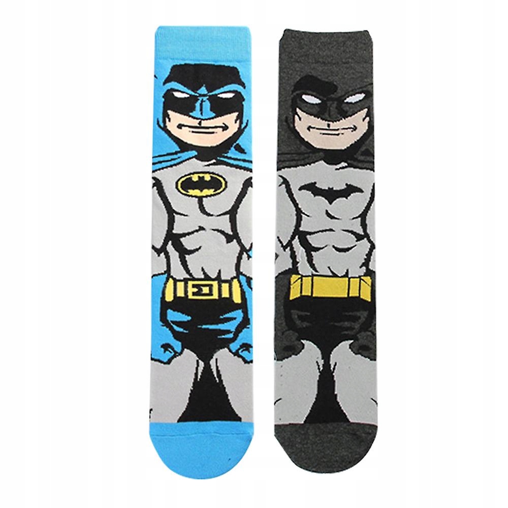 Čierne -unisex Marvel Batman Long Socks Dýchanie