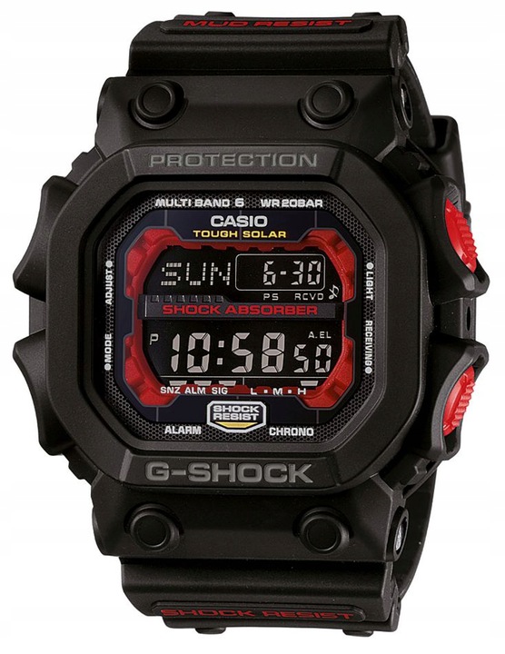 Čierni muži G-Shock Mudman Solar + Free