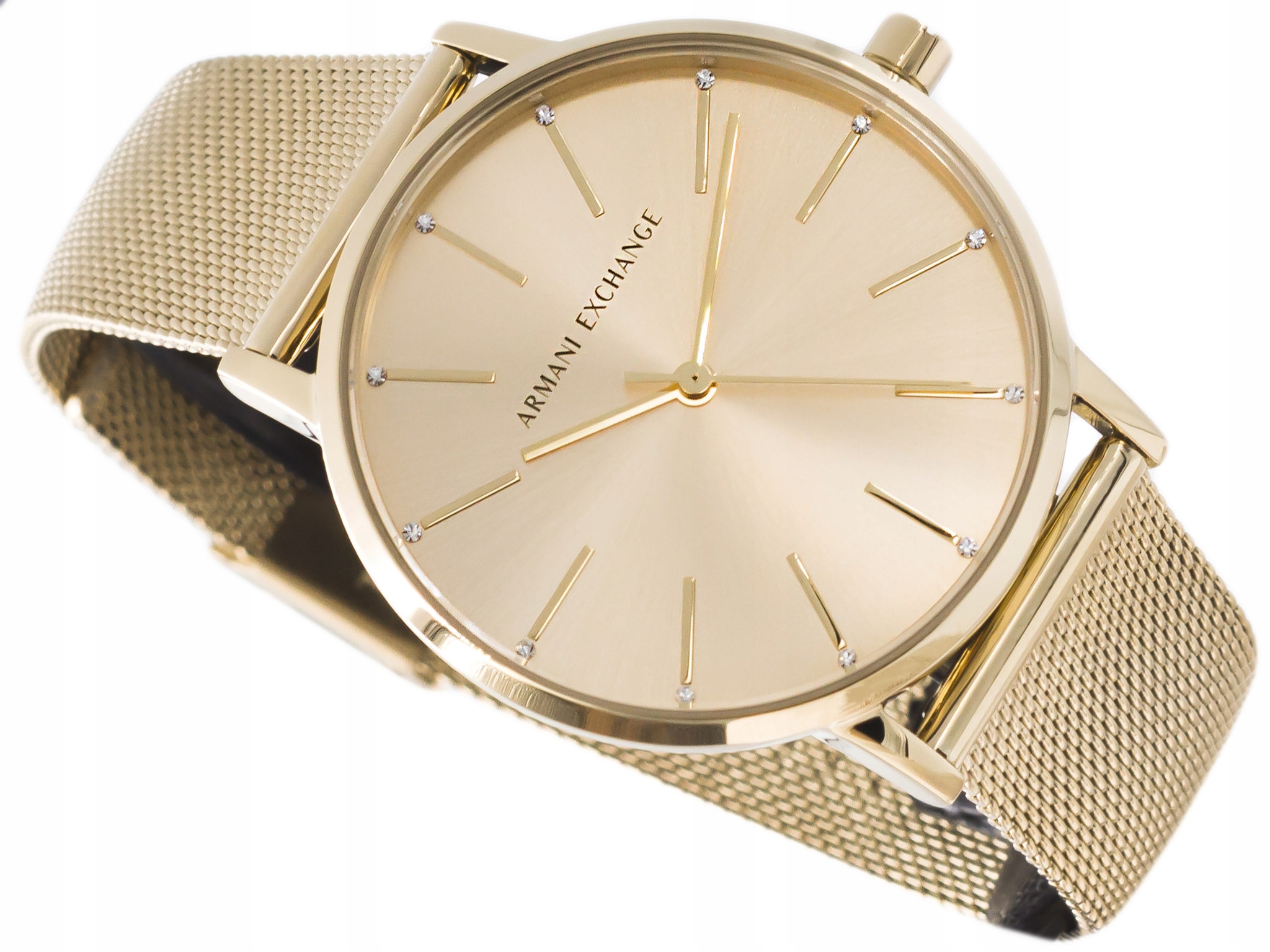 Dámske hodinky - Armani Women's Watch Exchange Ax5536 Lola Mesh