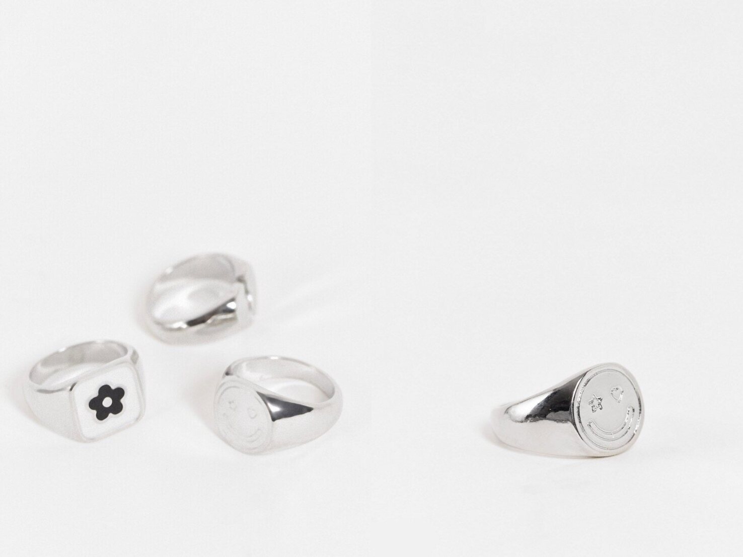 Dizajn 3 Rings Silver XL/XXL