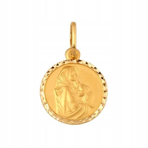 Diamond Medal Gold Matka Boh Ježiš 585