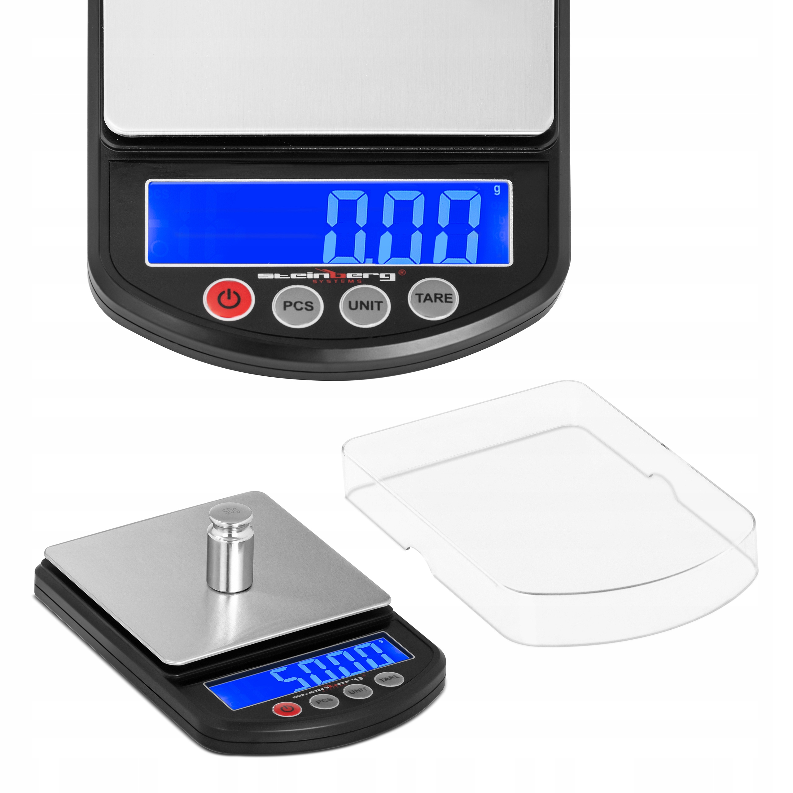 Presná hmotnosť vrecka 0,5 kg / 0,01 g LCD