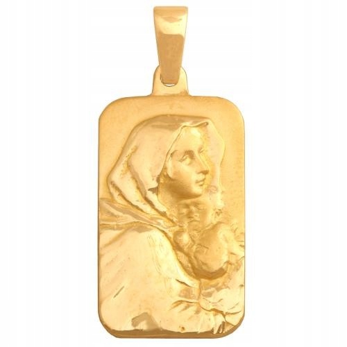 Veľká medaila zlatá matka Boh Ježiš Kristus 585