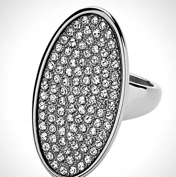 Prsteň DYRBERG KERN Omega SS CRYSTAL