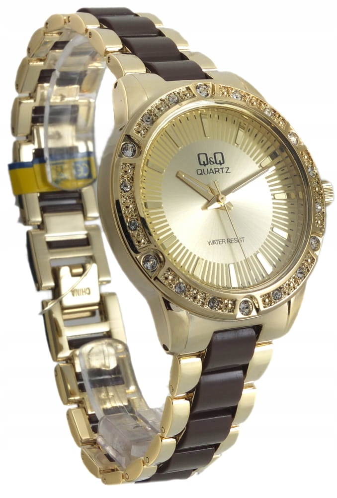 Dámske hodinky -  Dámske hodinky Q & Q - F533-010 2 roky GW