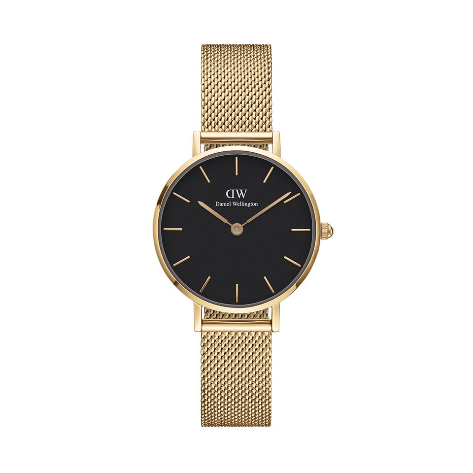 Dámske hodinky - Daniel Wellington Petite Evergold 28 mm DW00100349