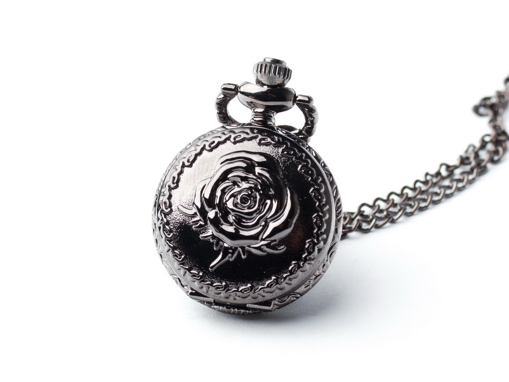Dámske hodinky - Jemný prívesok na hodinky v reťazci Steampunk