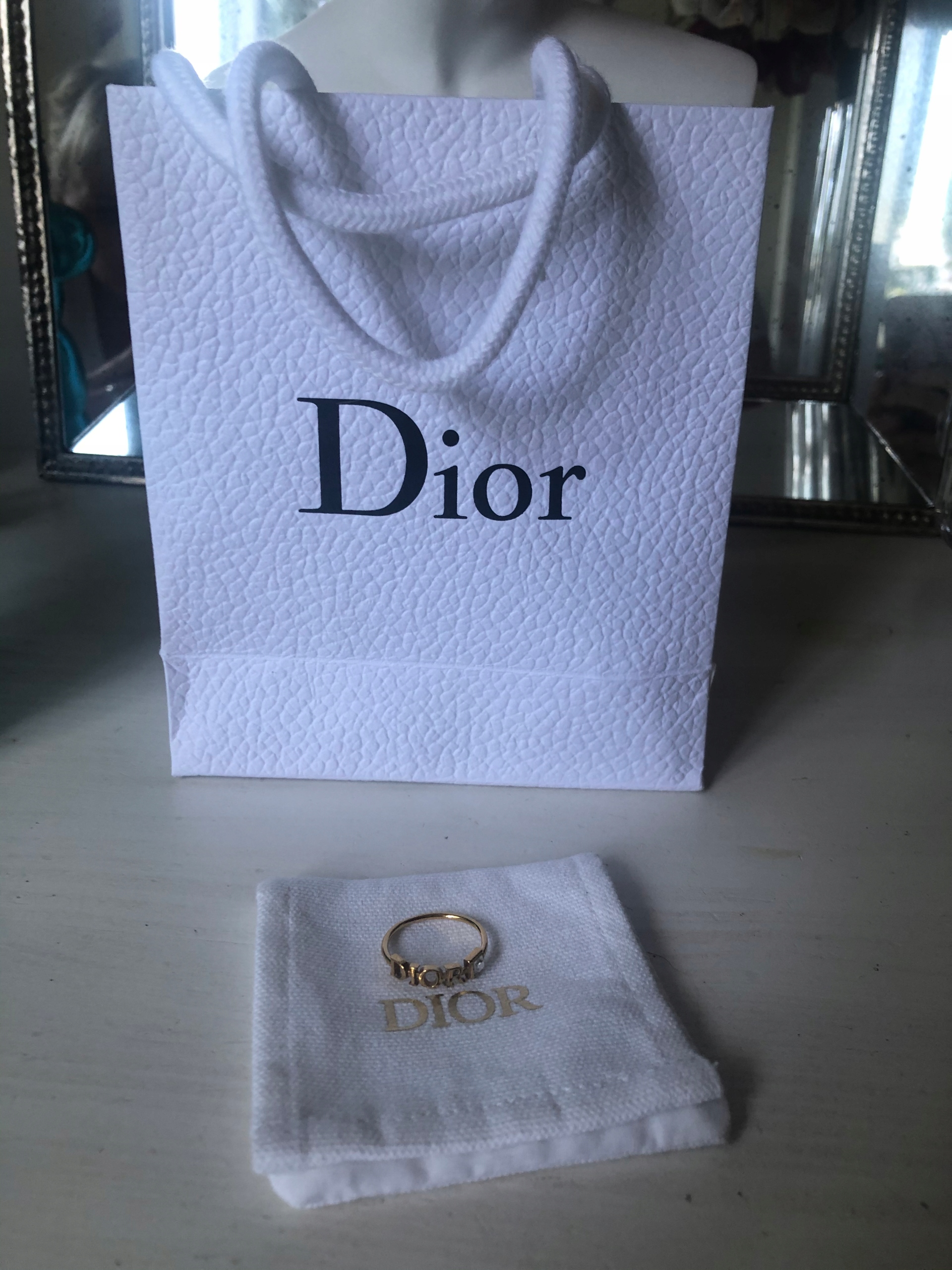Originálny prsteň Dior
