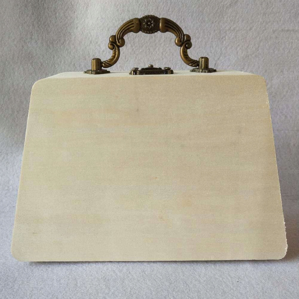 DIY skladovanie drevených maliarskych šperkov P.
